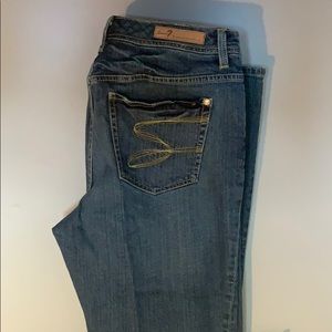 seven 7 classic flare RN 109890 size 14